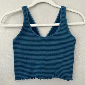 Spiritual Gangster Amor Ribbed Crop Tank Top